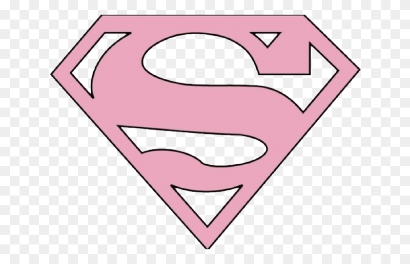 640x480 Superman Logo Clipart Super Girl Logo - Superman Symbol Clipart