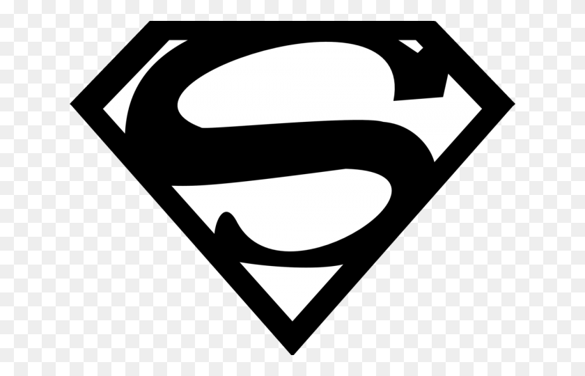 640x480 Superman Logo Clipart Superman Symbol - Superman Logo Clipart
