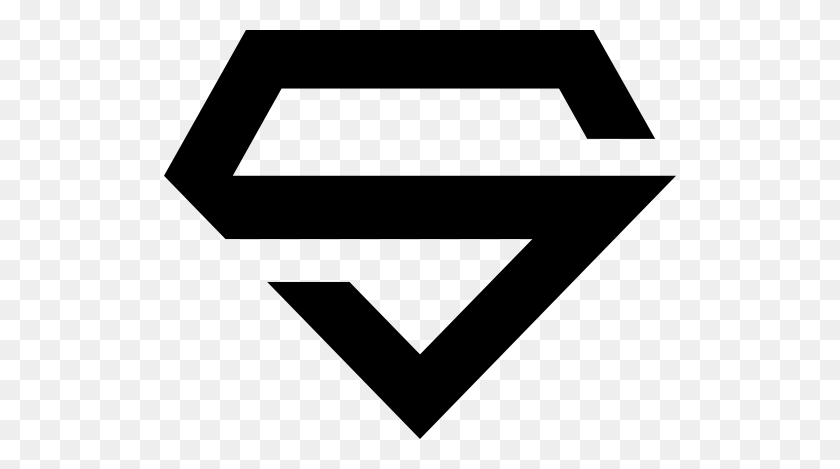 512x409 Superman Logo, Logo, Media Icon With Png And Vector Format - Superman Logo Clipart