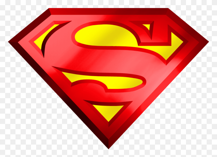 850x598 Superman Logo Png - Superman Logo PNG