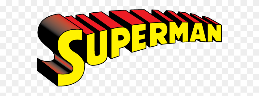 600x251 Superman Logo Png Old - Logo De Superman Clipart