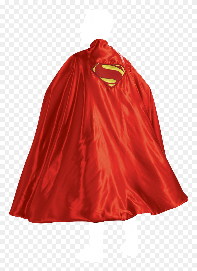 1068x1500 Superman Man Of Steel Deluxe Cape Popcultcha - Cape PNG