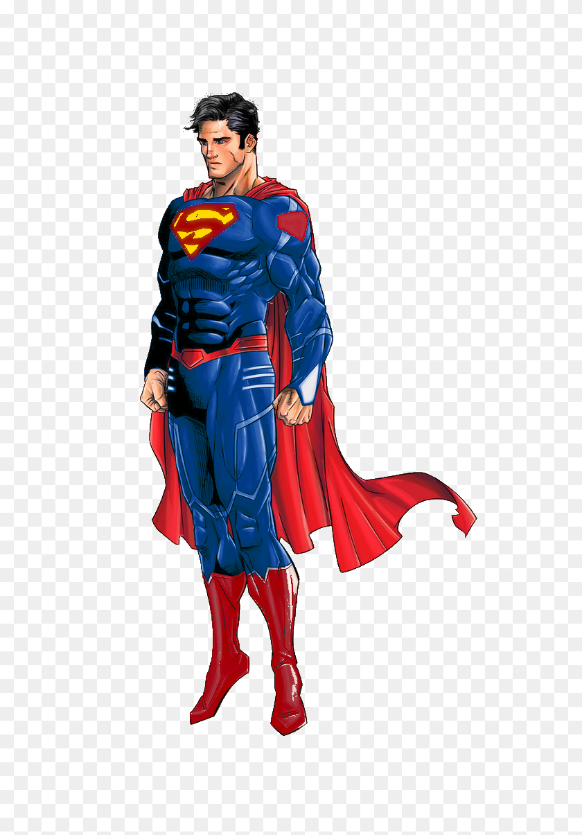 697x1145 Superman Imagen Png - Capa De Superman Png