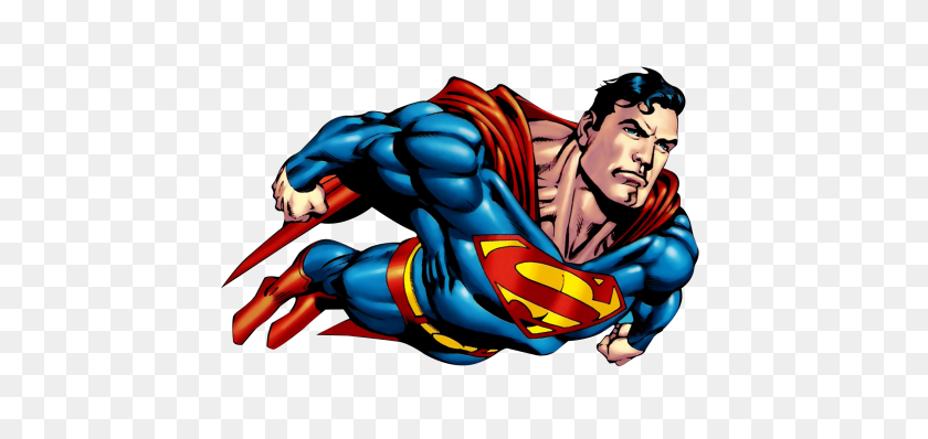 500x338 Superman Png Transparent Image - Superman Flying PNG