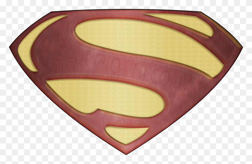 1600x1005 Superman Shield Template Group With Items - Shield Clipart Free
