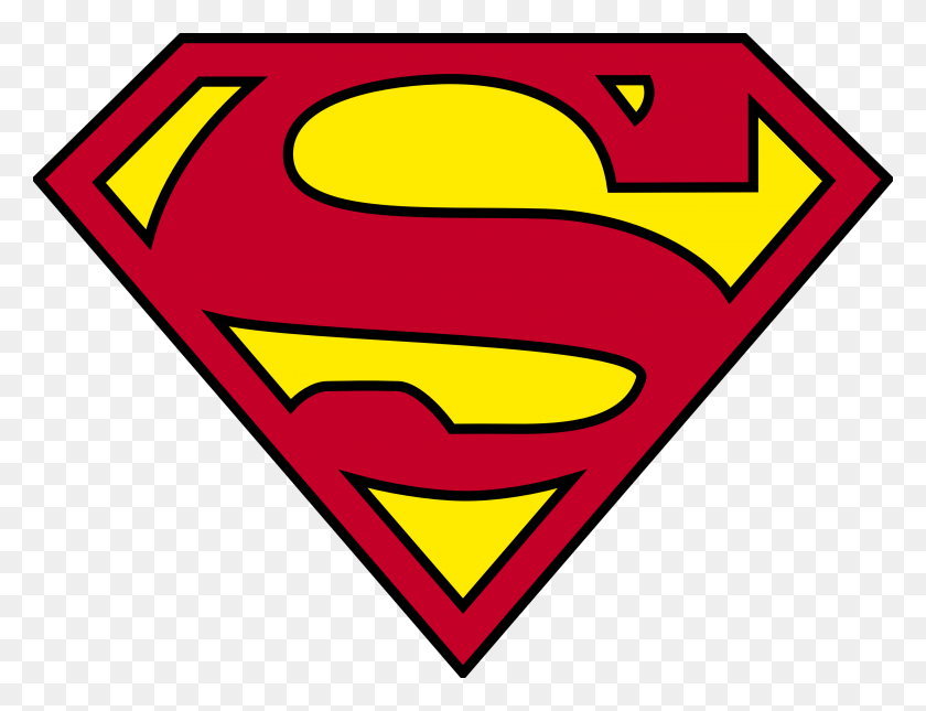 3001x2252 Superman Symbol Image Image Collections - Summary Clipart