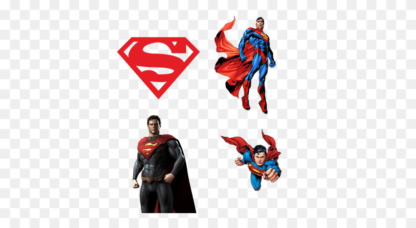 400x400 Superman Transparent Png Images - Superman Flying PNG