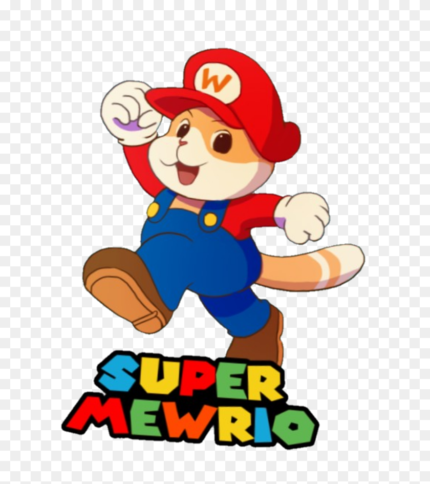 676x885 Supermario Mario Kitty Cat Super Meowio Neko Lindo Chibi - Kitty Cat Imágenes Prediseñadas