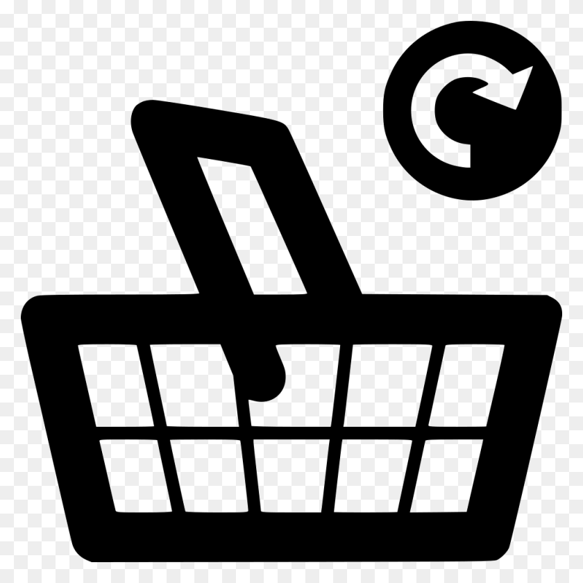 980x980 Supermarket Basket Grocery Update Png Icon Free Download - Grocery PNG