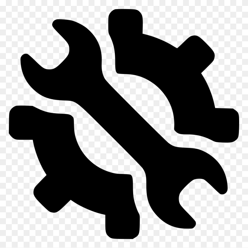980x982 Support Gear Wrench Tools Repair Fix Mechanic Png Icon Free - Wrench PNG
