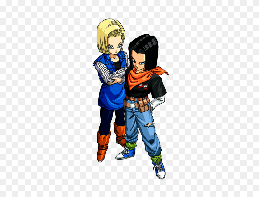 350x580 Support Powers Pantheon - Android 17 PNG