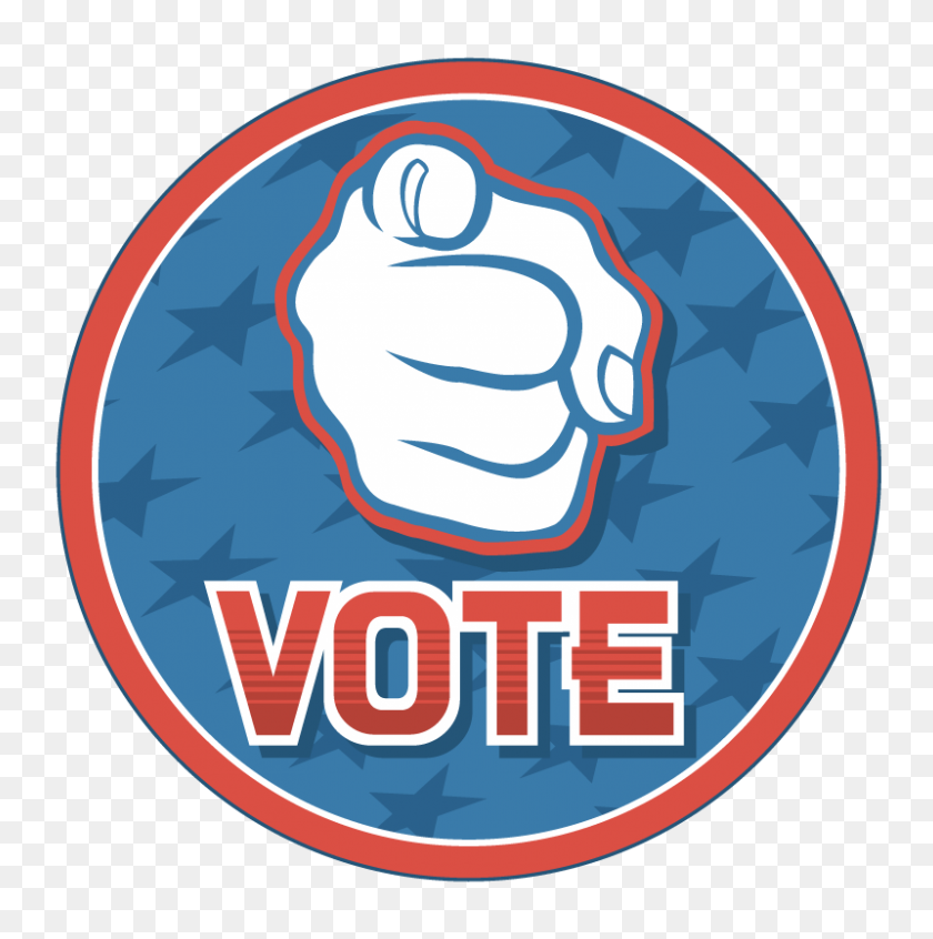 800x807 Supporters Clipart School Election - Vote Clipart