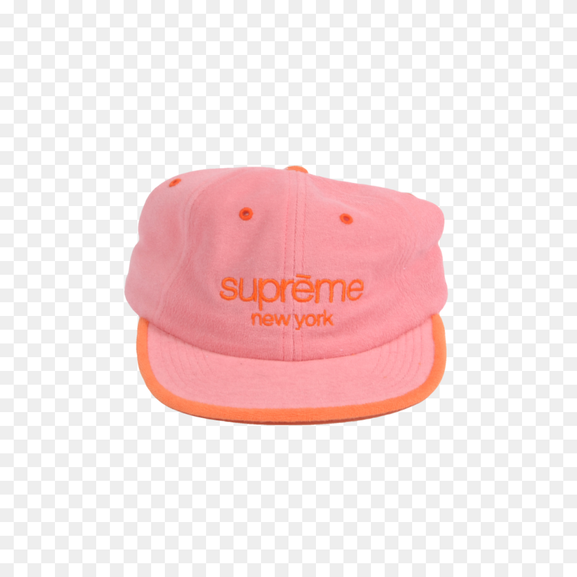 1024x1024 Supreme Terry Classic Logo Panel - Supreme Hat PNG