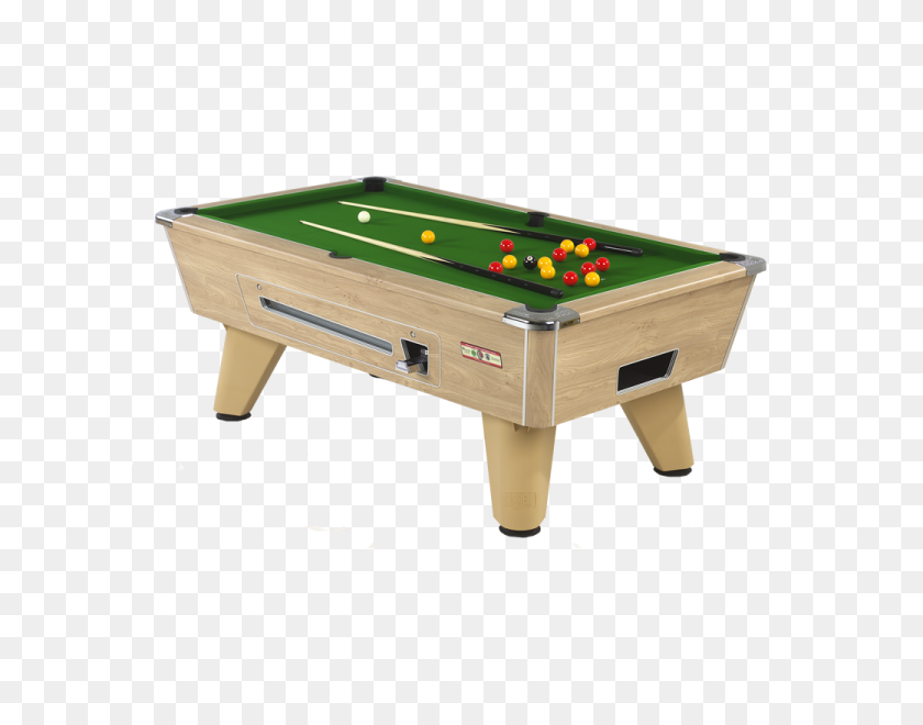 600x600 Supreme Winner Pool Table Oak With Free Uk Delivery Iq - Pool Table PNG