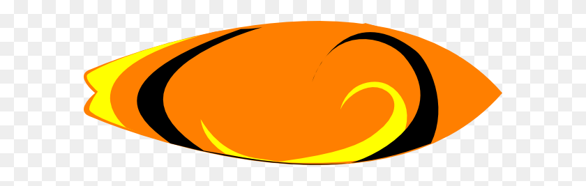 600x207 Surboard Clipart Surboard Clip Art Images - Orange Color Clipart
