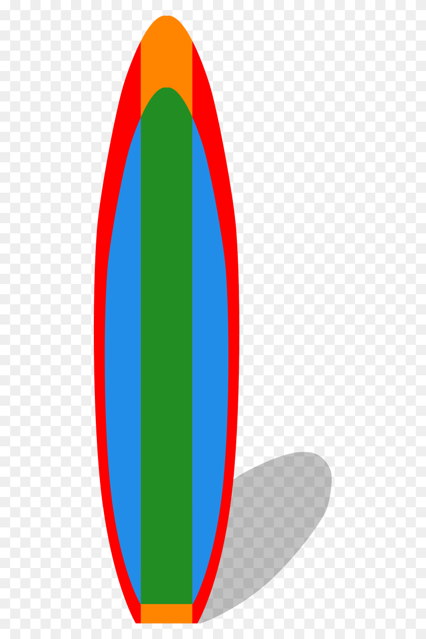469x1200 Surf Board Clip Art - Beach Shovel Clipart