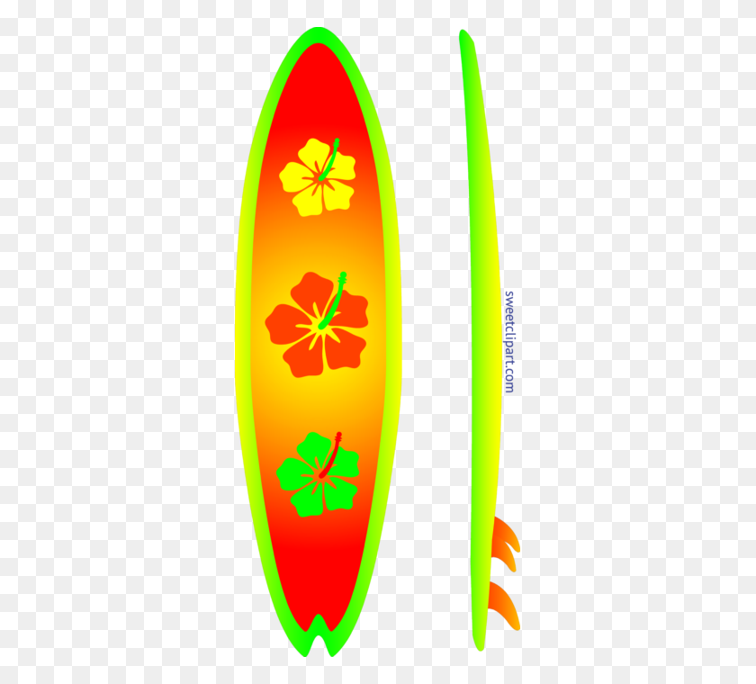 317x700 Surfboards Clip Art - Surfboard Clipart PNG