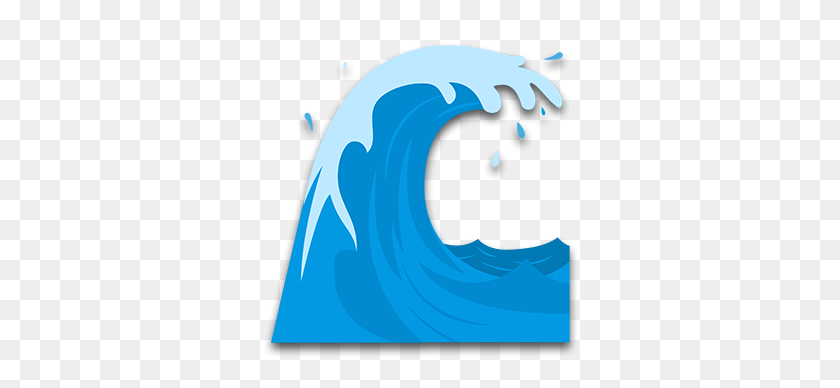 328x328 Surfer Attempts To Ride Monster Wave, Gets Swallowed - Water Waves Clipart