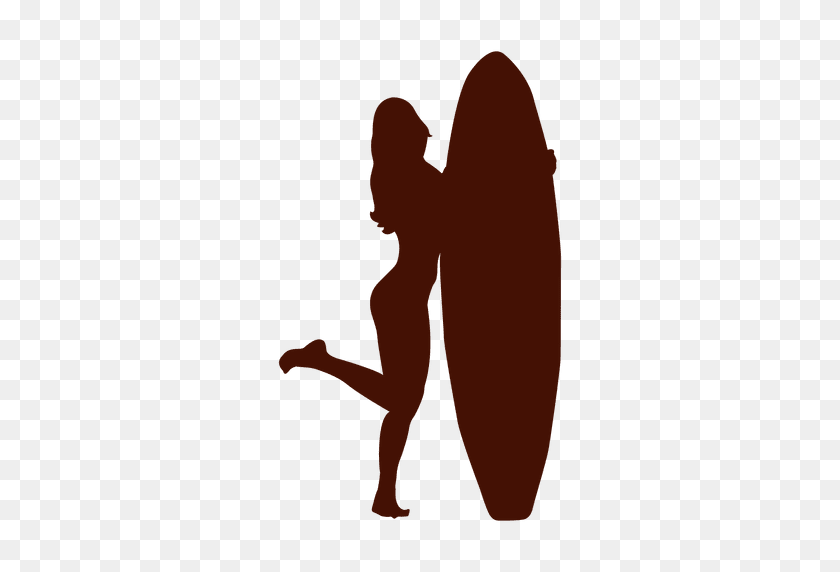 512x512 Surfing Board Posing - Surfing PNG