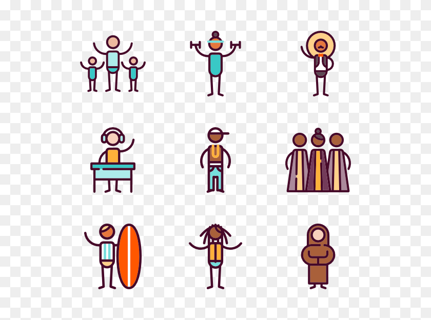 600x564 Surfing Icons - Surfing PNG