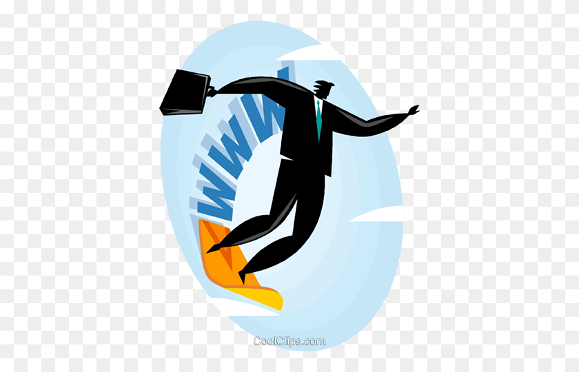 378x480 Surfing The World Wide Web Royalty Free Vector Clip Art - World Wide Web Clipart