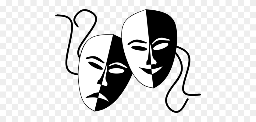 478x340 Surgeon Mask Theatre Surgery Face - Theater Clipart Black And White