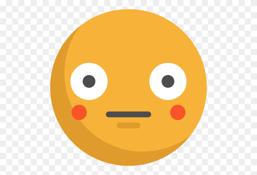 512x512 Emoji Sorprendido Png Icono - Emoji Preocupado Png