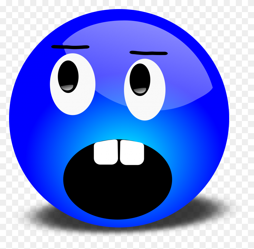 3200x3134 Surprised Face Clip Art - Scared Person Clipart