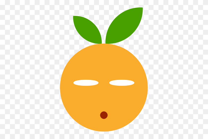355x500 Surprised Fruit Emoji - Suprised Emoji PNG