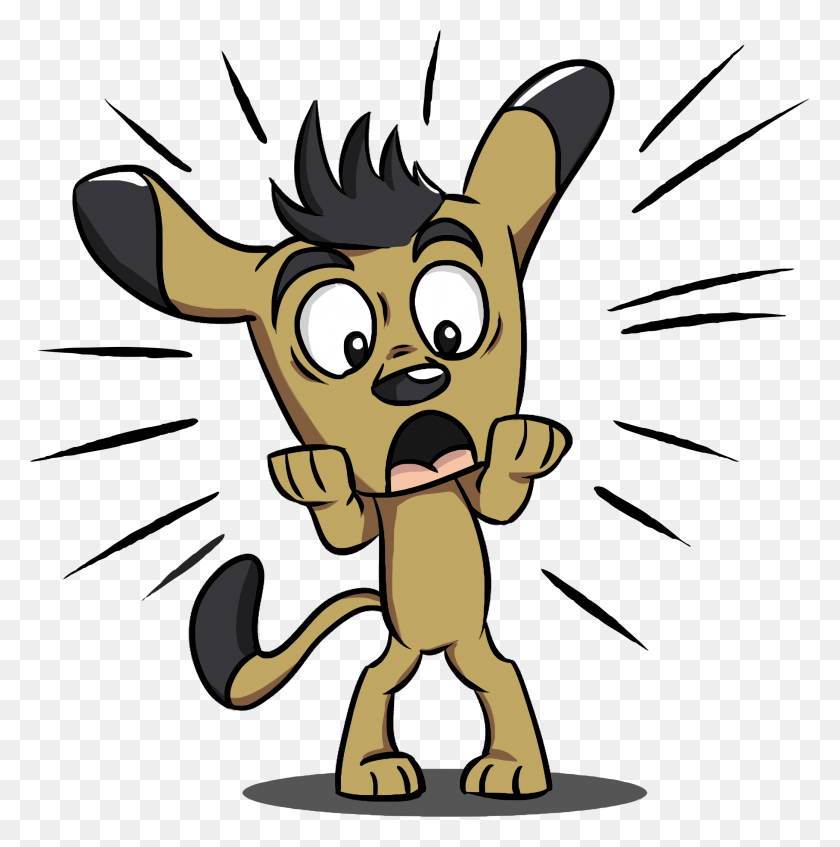 2089x2108 Surprised Puppy Icons Png - Shocked Face PNG