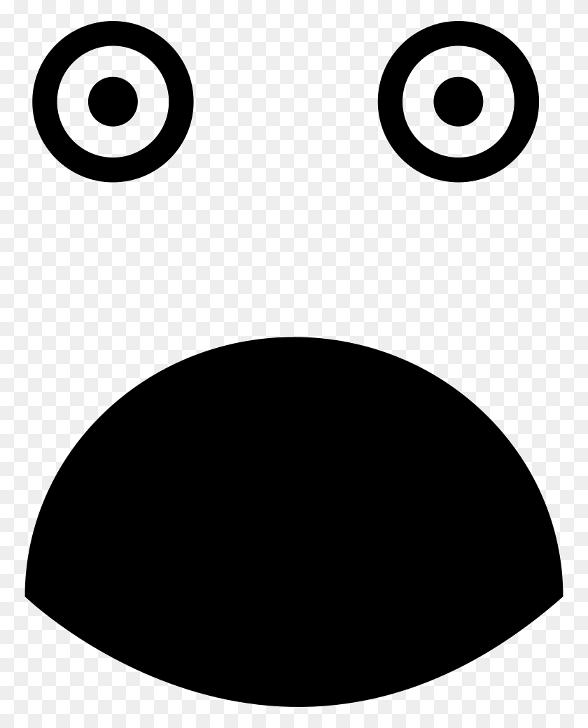 770x980 Surprised Rounded Square Face Png Icon Free Download - Surprised Face PNG