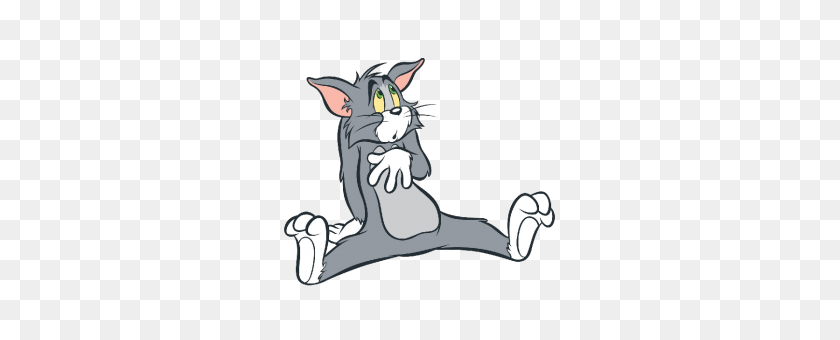 280x280 Tom Sorprendido Serie Animada En Toms - Imágenes Prediseñadas De Tom Y Jerry