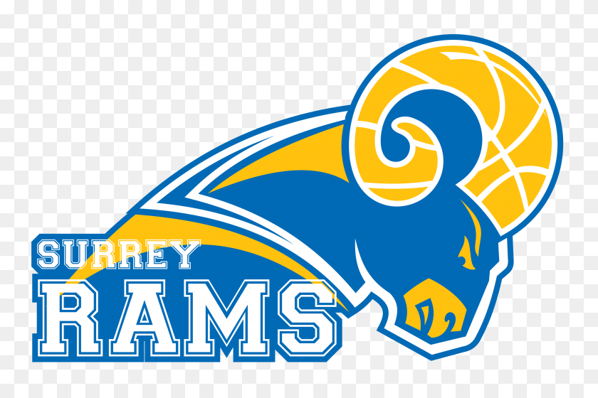 2871x1844 Surrey Rams Basketball Club - Rams Logotipo Png