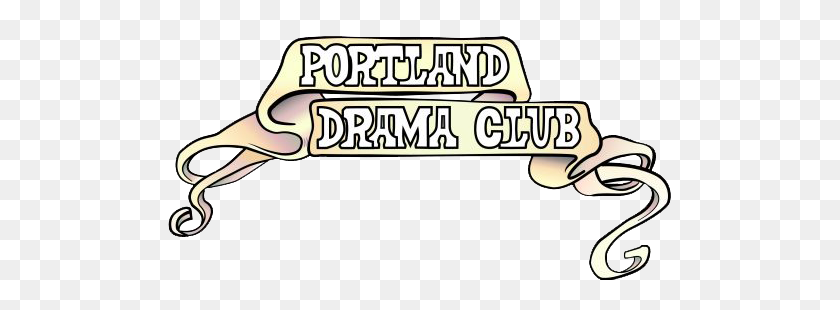 507x250 Survey Portland Drama Club - Drama Club Clip Art