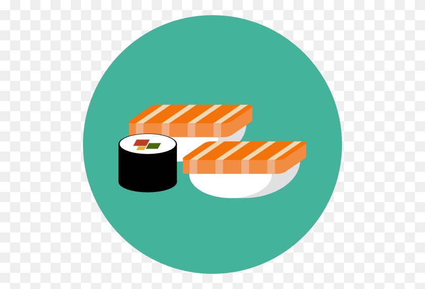512x512 Sushi - Sushi Clipart
