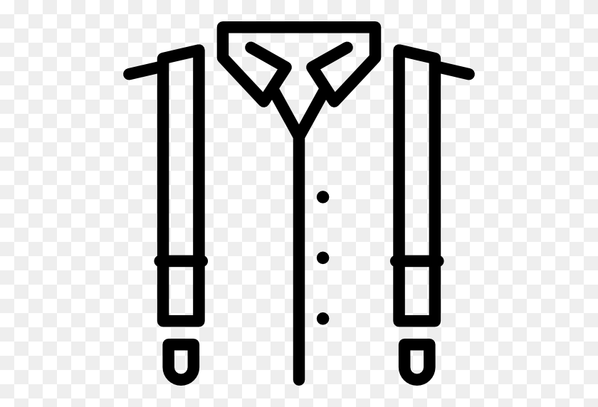 512x512 Suspenders - Suspenders Clipart