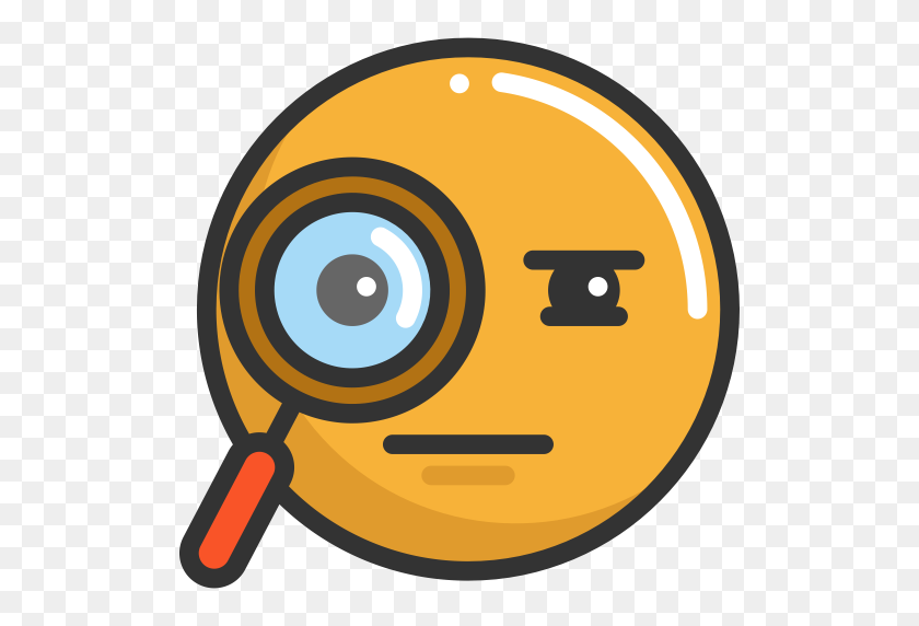 512x512 Suspicious, Feelings, Emoticons Icon With Png And Vector Format - Suspicious Clipart