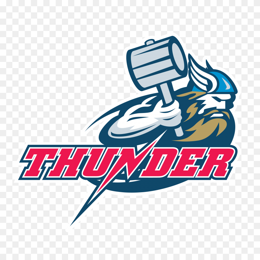3000x3000 Sussex Thunder Afc Logo - Thunder Logo PNG