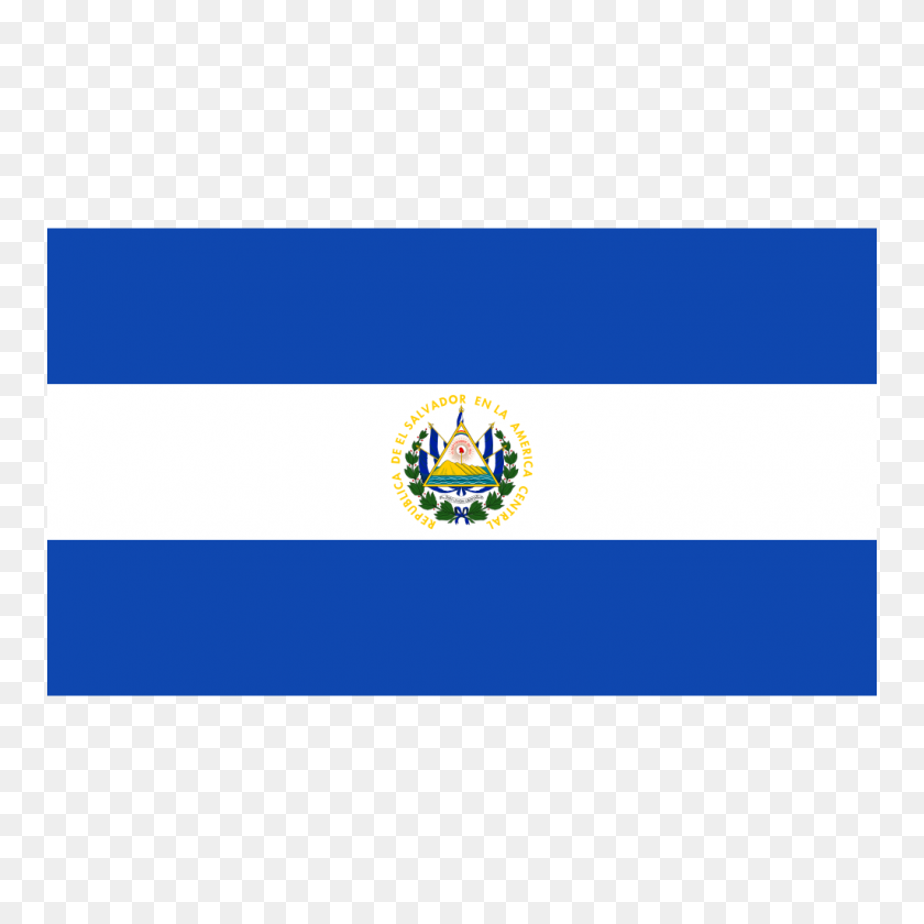 1024x1024 Значок Флага Св Сальвадора - Флаг Сальвадора Png