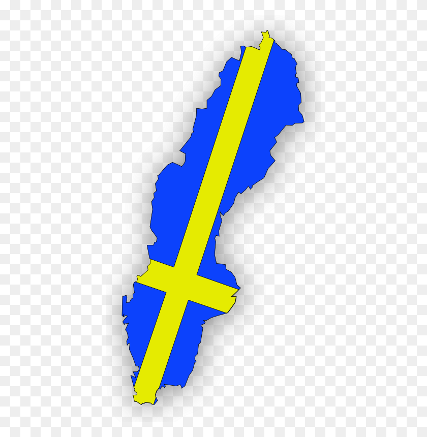 423x800 Sverige Clipart - Clipart De La Monarquía Constitucional