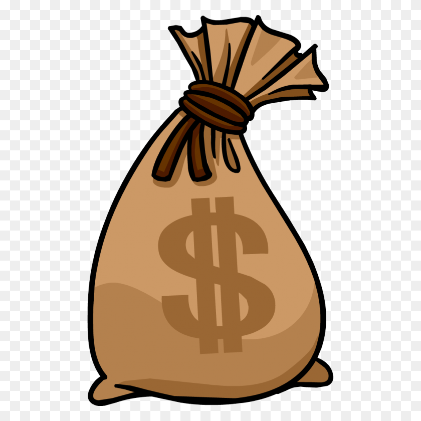1068x1068 Swag Clipart Bag Cash - Free Money Clipart