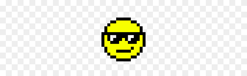 190x200 Gafas Swag Emoji Pixel Art Maker - Gafas Swag Png
