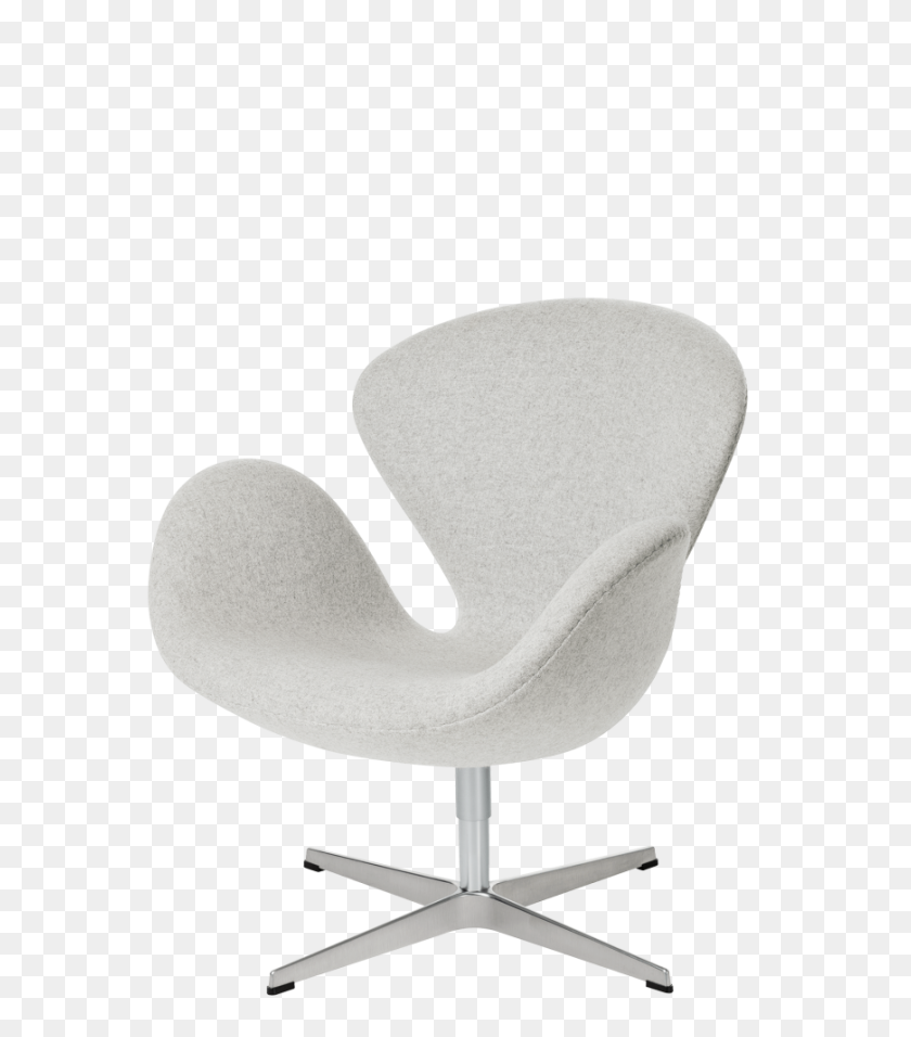 870x1000 Swan Easy Chair Fame - Swan PNG