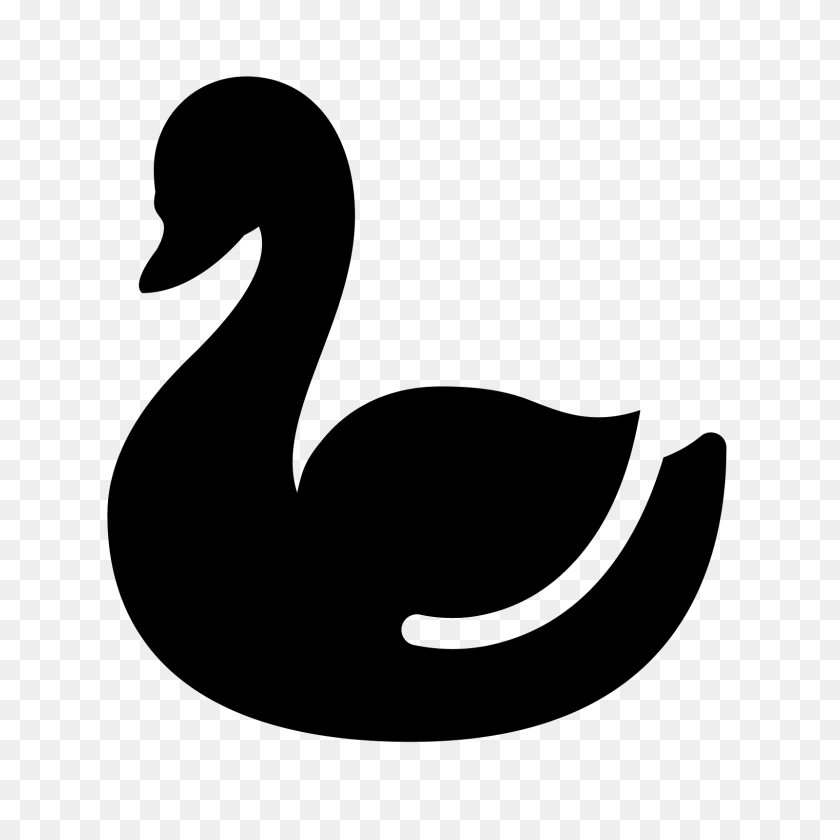 1600x1600 Swan Filled Icon - Swan PNG