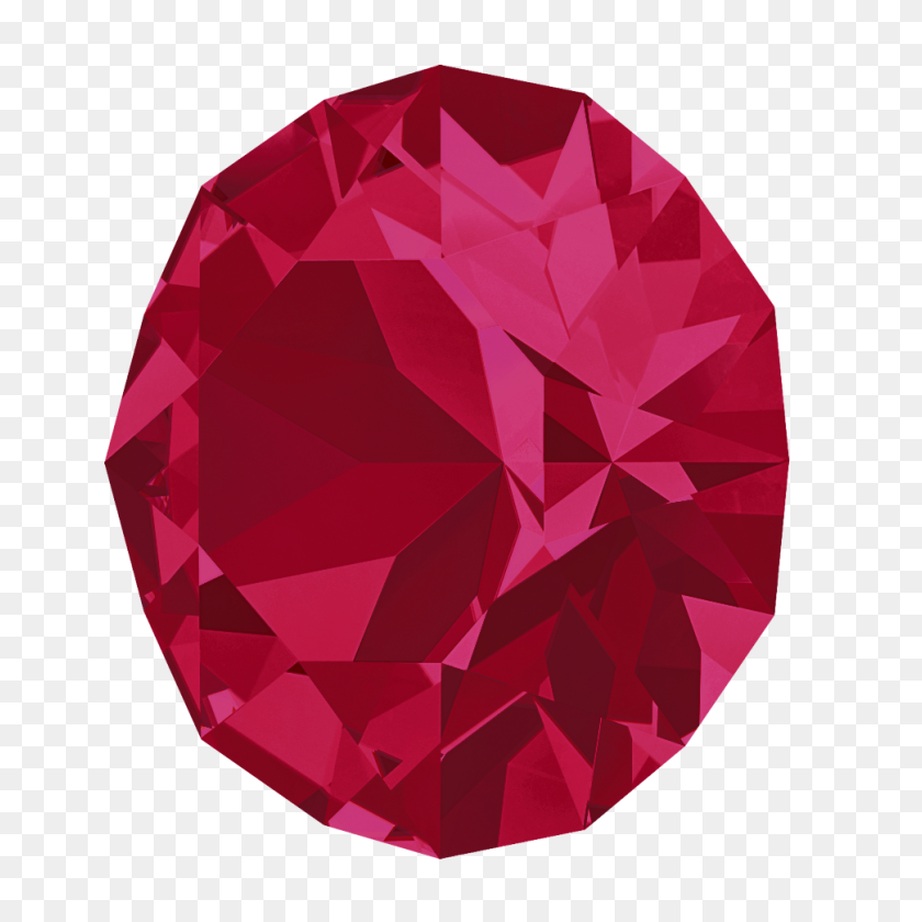 970x970 Swarovski Chatons Ruby Harman - Diamante Rosa Png