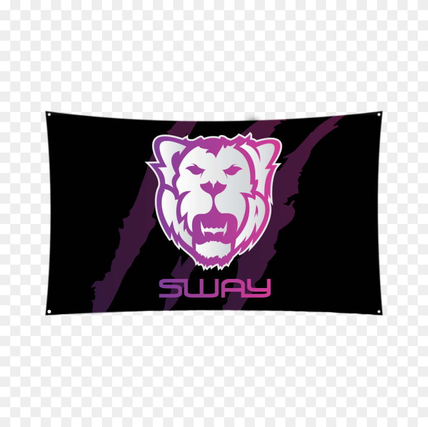 1000x1000 Sway Lioness Flag - Lioness PNG