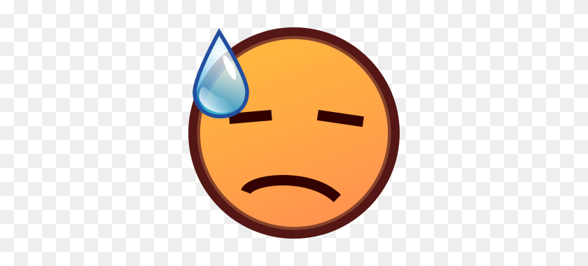 320x320 Sweat Emojidex - Sweat Emoji PNG