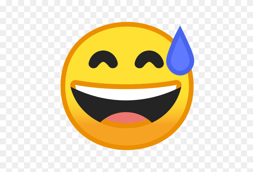 512x512 Sudoración Emoji Significado Con Imágenes De La A A La Z - Sudor Emoji Png