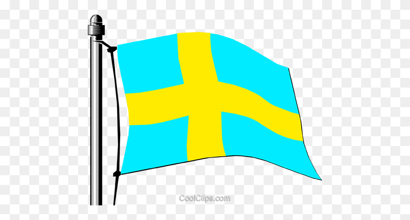 480x392 Флаг Швеции Роялти Бесплатно Векторные Иллюстрации - Швеция Клипарт