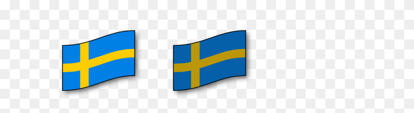 600x169 Swedish Flag Clip Art - Sweden Clipart